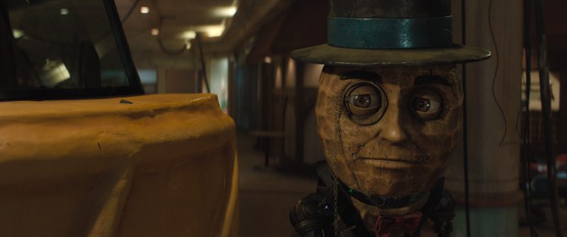 The Electric State.  Mr. Peanut (voiced by Woody Harrelson) in The Electric State.  Cr. /© 2025 Netflix.  Used with permission
