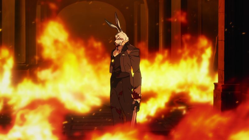 Devil May Cry S1. Hoon Lee as White Rabbit in Devil May Cry S1. Cr. Courtesy of Netflix © 2025