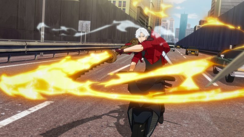 Devil May Cry S1. Johnny Yong Bosch as Dante in Devil May Cry S1. Cr. Courtesy of Netflix © 2025