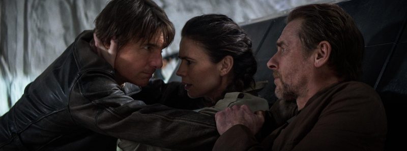 Tom Cruise, Simon Pegg, and Hayley Atwell in Mission: Impossible - The Final Reckoning (2025)
