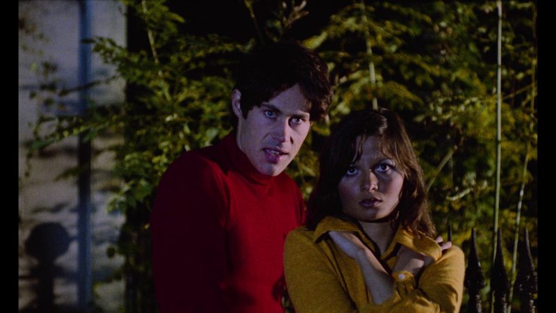 Françoise Pascal and Hugues Quester in The Iron Rose (1973)