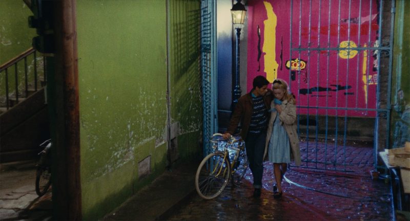 Catherine Deneuve and Nino Castelnuovo in The Umbrellas of Cherbourg (1964)
