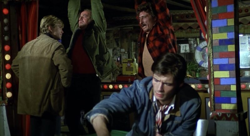 Ray Lovelock and Marc Porel in Live Like a Cop, Die Like a Man (1976)