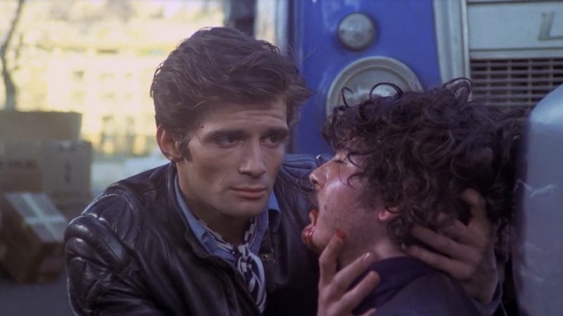 Marc Porel in Live Like a Cop, Die Like a Man (1976)