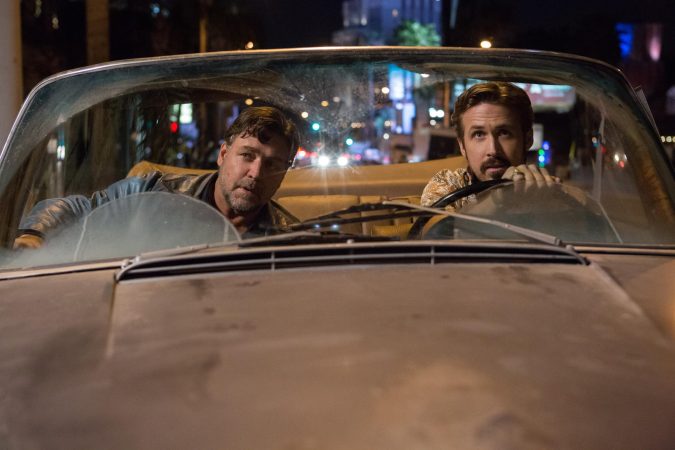 Russell Crowe and Ryan Gosling in The Nice Guys (2016)