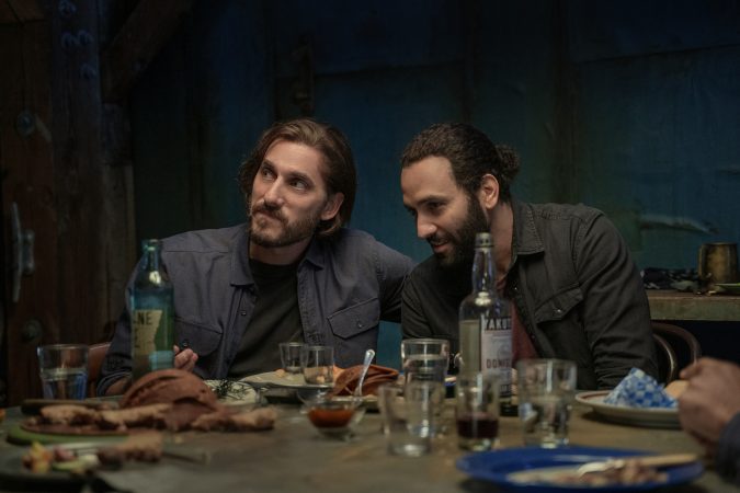 The Old Guard 2 (L-R) Luca Marinelli as Nicky and Marwan Kenzari as Joe in The Old Guard 2. Cr. Eli Joshua Ade/Netflix © 2025