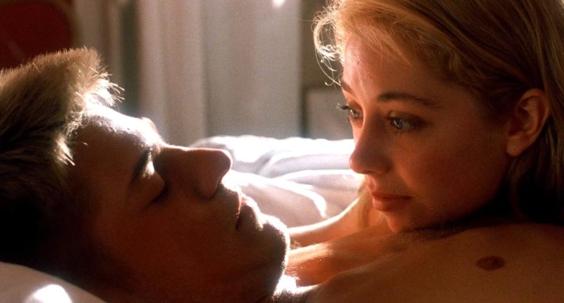 Nikolaj Coster-Waldau and Sofie Gråbøl in Nightwatch (1994)