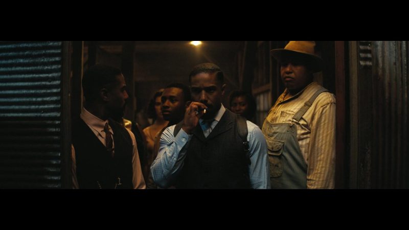 Michael B. Jordan and Omar Benson Miller in Sinners (2025)
