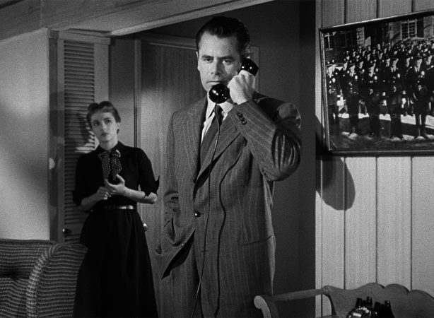 Glenn Ford and Jocelyn Brando in The Big Heat (1953)