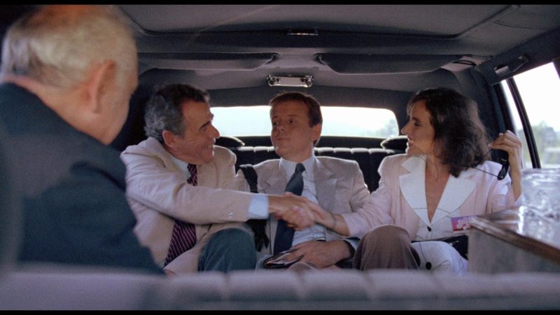 Andrea Marcovicci, Michael Moriarty, and John Newton in The Stuff (1985)