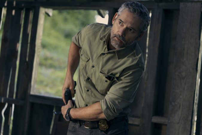 Untamed. Eric Bana as Kyle Turner in episode 101 of Untamed. Cr. Ricardo Hubbs/Netflix © 2025