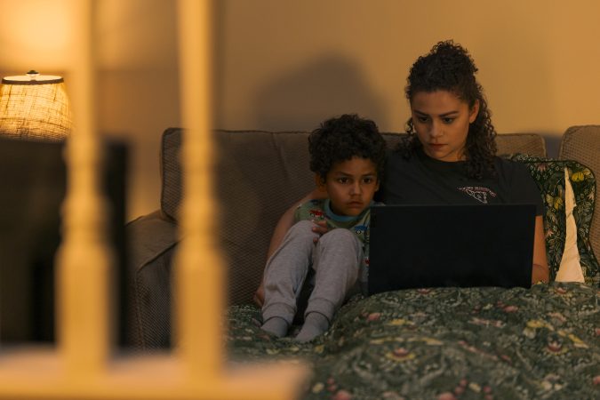 Untamed. (L to R) Omi Fitzpatrick-Gonzales as Gael Vasquez, Lily Santiago as Naya Vasquez in episode 101 of Untamed. Cr. Ricardo Hubbs/Netflix © 2025