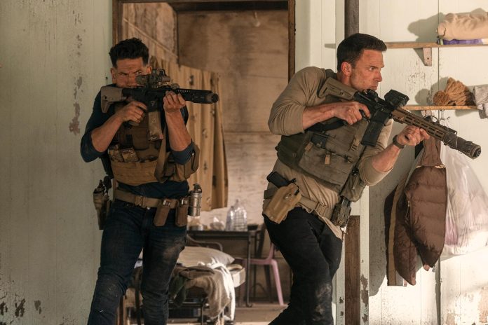 Ben Affleck and Jon Bernthal in The Accountant 2 (2025)