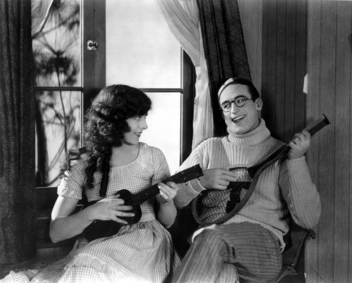 Harold Lloyd and Jobyna Ralston in The Freshman (1925)