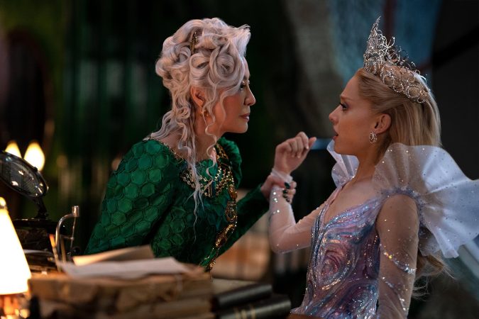 Michelle Yeoh and Ariana Grande in Wicked: For Good (2025)